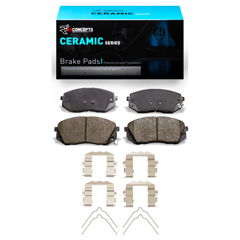Hyundai Sonata Brake Pads - Front - R1 Concepts - Ceramic - `15-`23